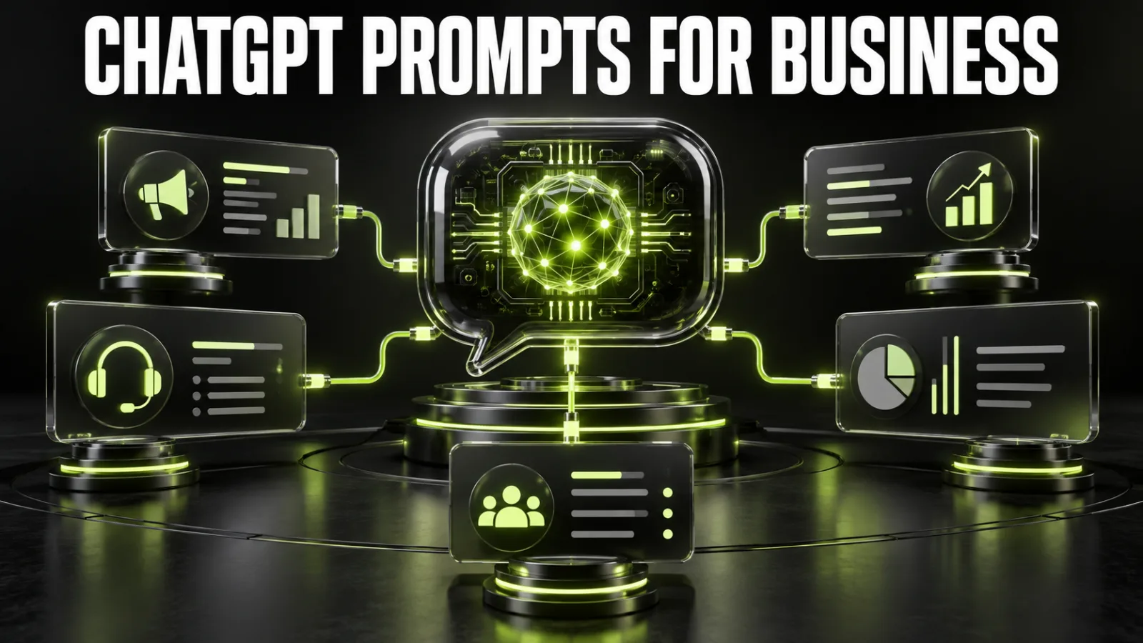 ChatGPT for Business: 25 Ready-to-Use Prompts for Marketing, Sales, and Team Workflows