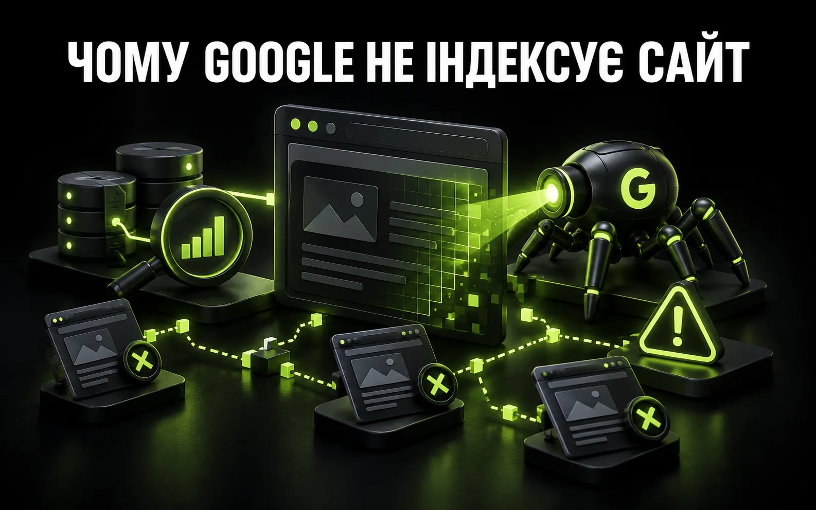 Чому Google не індексує сайт: причини та покрокове виправлення