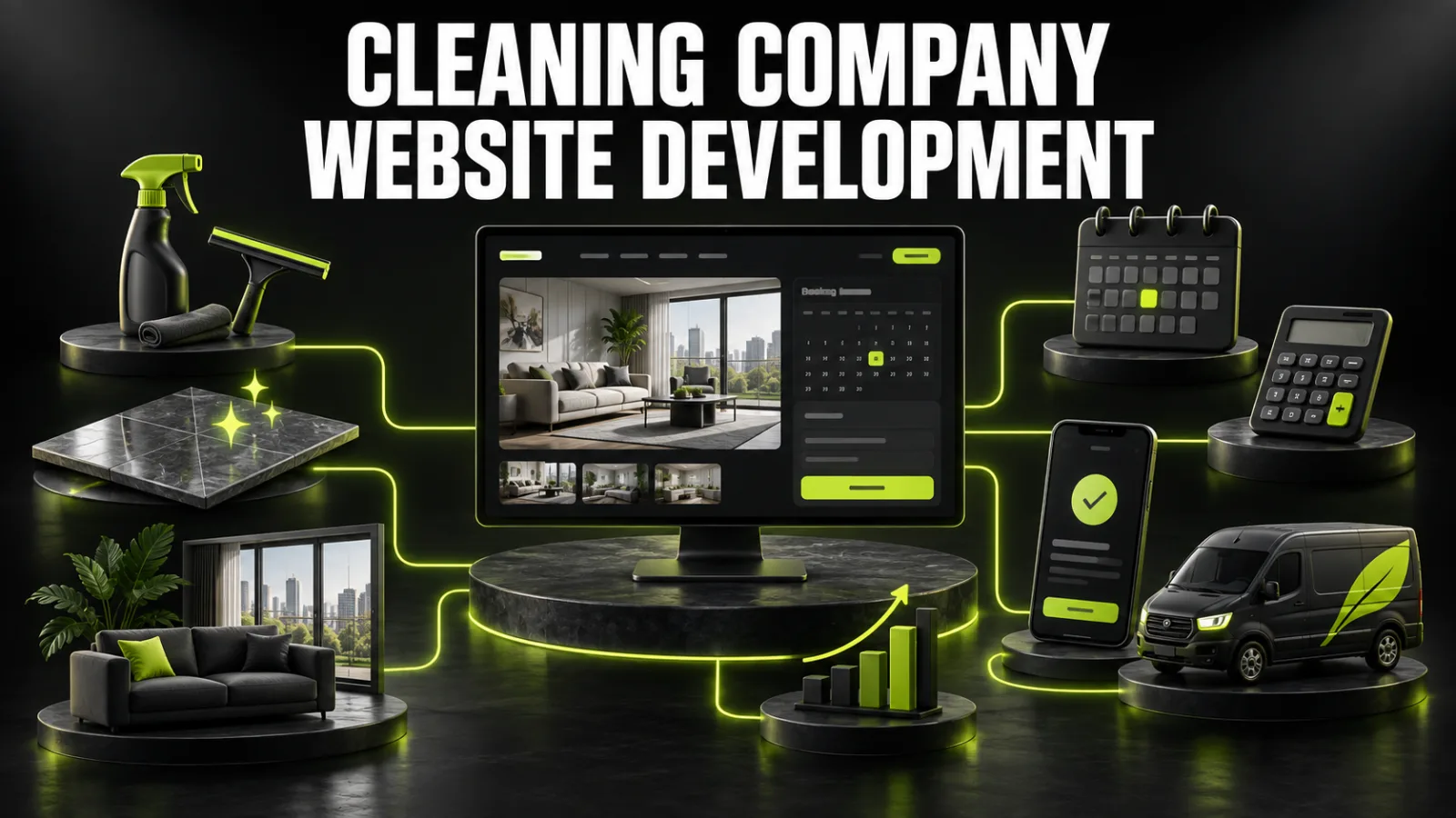 Cleaning Company Website: Instant Quotes, Local SEO, and Booking