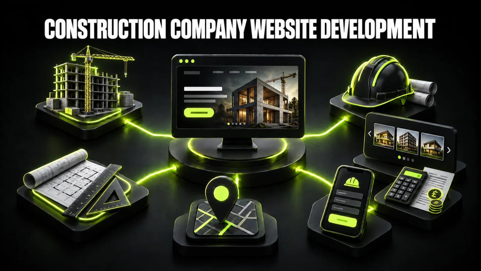 Construction Company Website Development: Structure, Portfolio, SEO, and Lead Generation