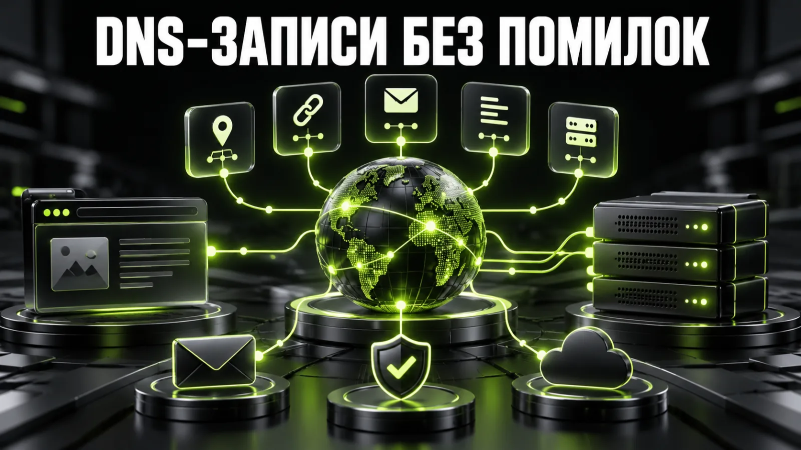 DNS-записи: як налаштувати A, AAAA, CNAME, MX і TXT без помилок
