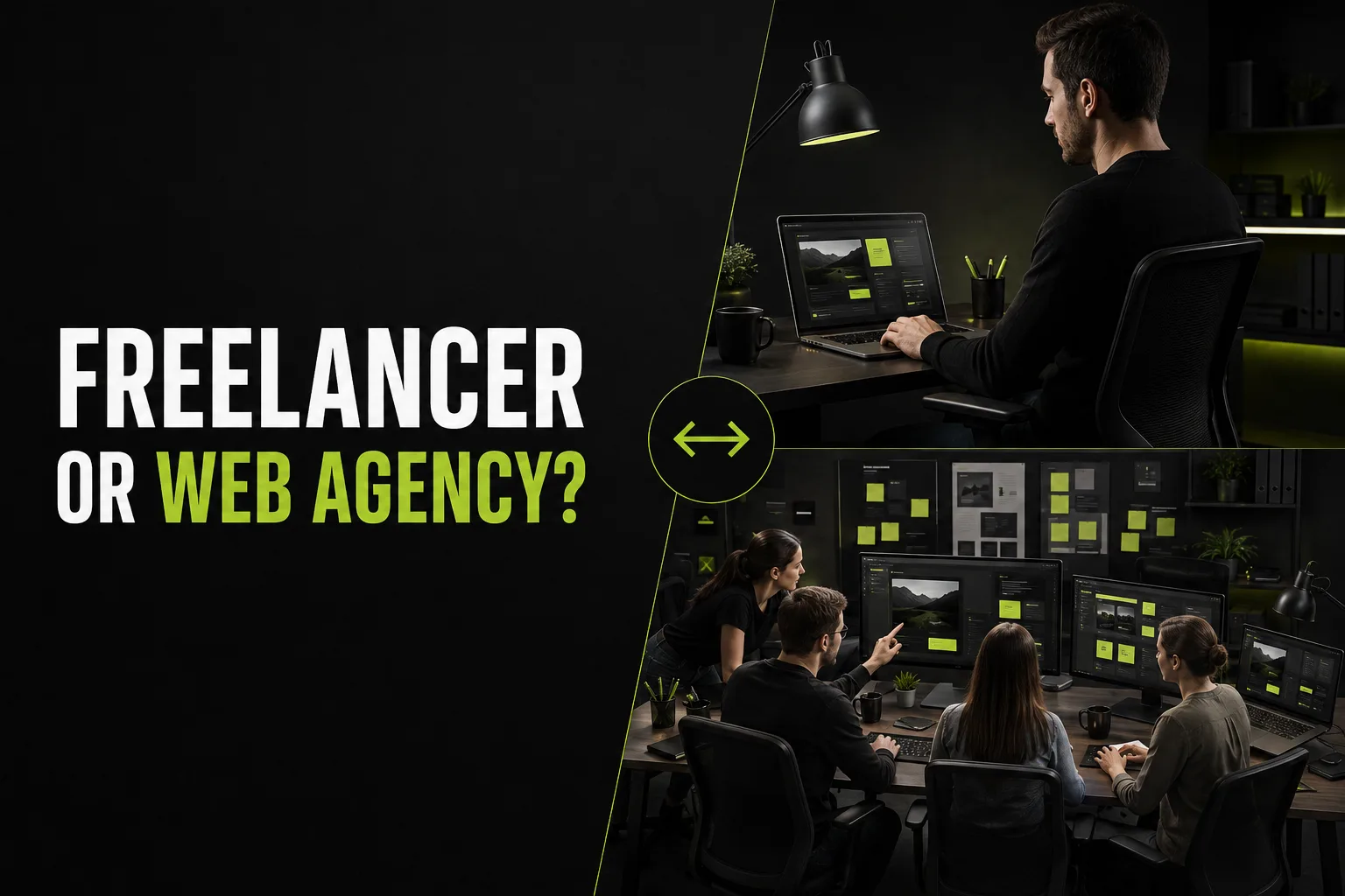 Freelancer or Web Studio: Who Should Build Your Website