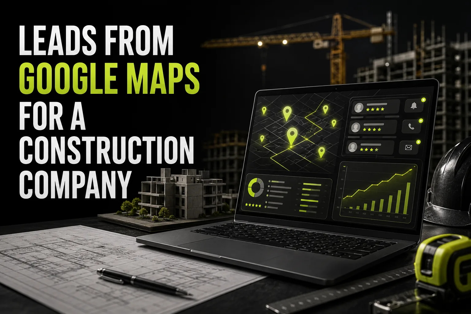 Getting construction leads from Google Maps