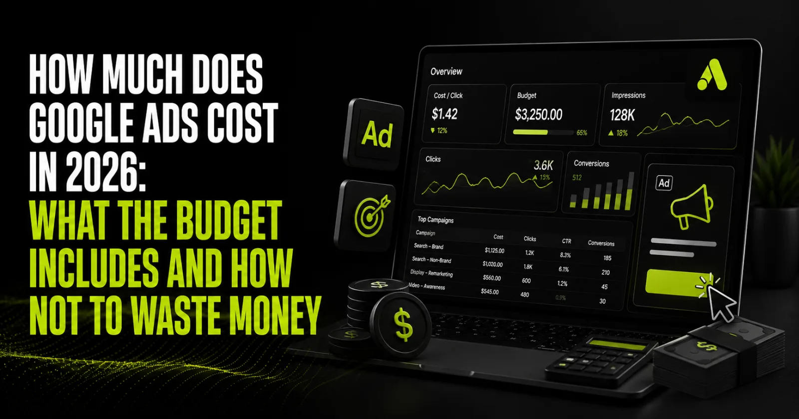 How Much Will Google Ads Cost in 2026: What Makes Up the Budget and How to Avoid Wasting Money