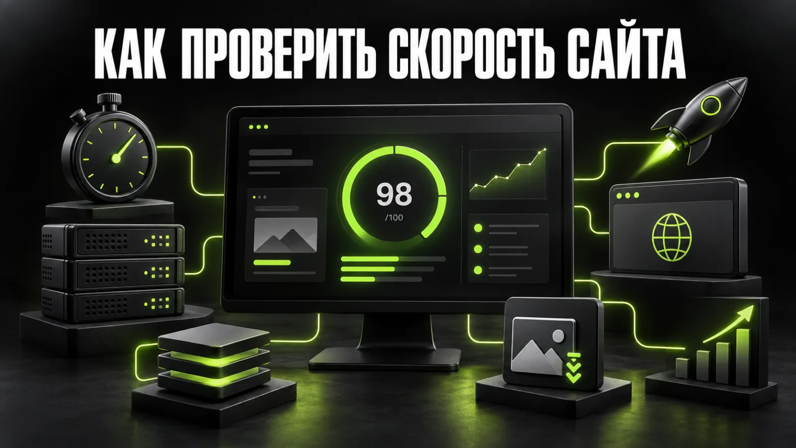Как проверить скорость сайта: TTFB, Core Web Vitals и способы ускорения
