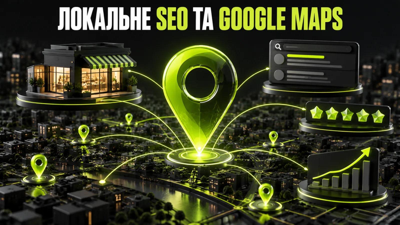 Локальне SEO та Google Maps: як просувати бізнес у своєму місті