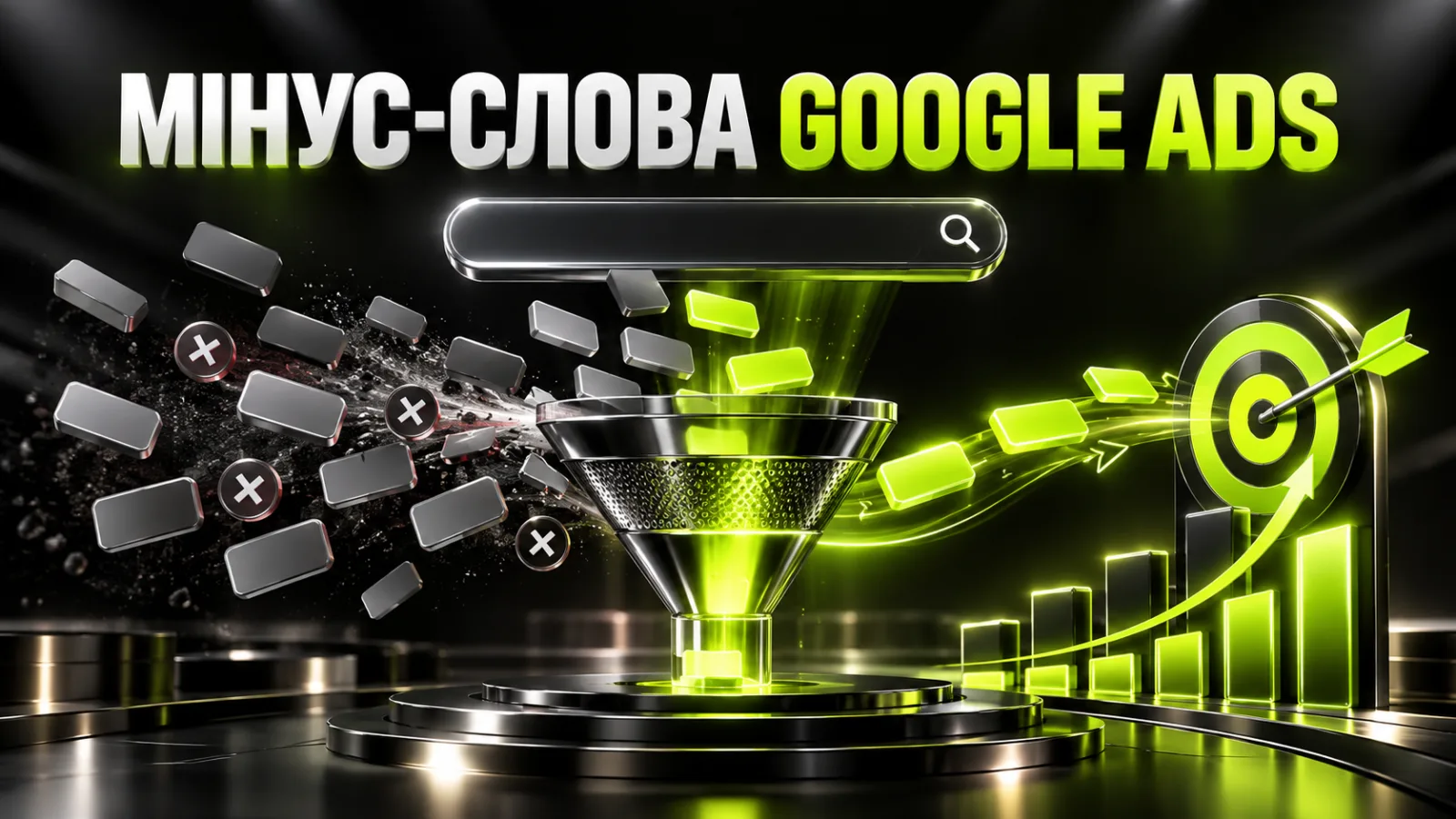 Мінус-слова в Google Ads: як зібрати список і не заблокувати цільові запити