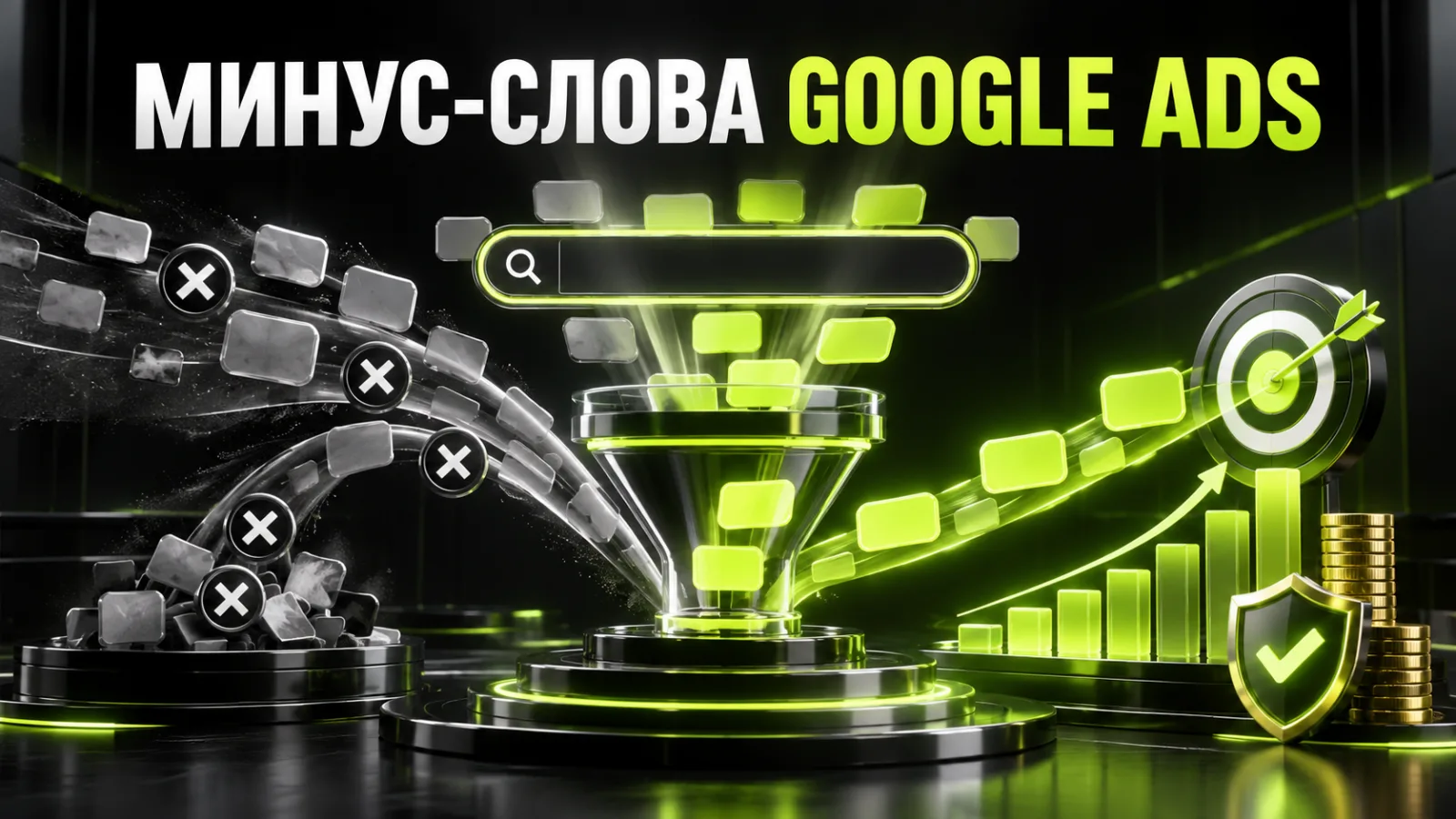 Минус-слова в Google Ads: как собрать список и не заблокировать целевые запросы