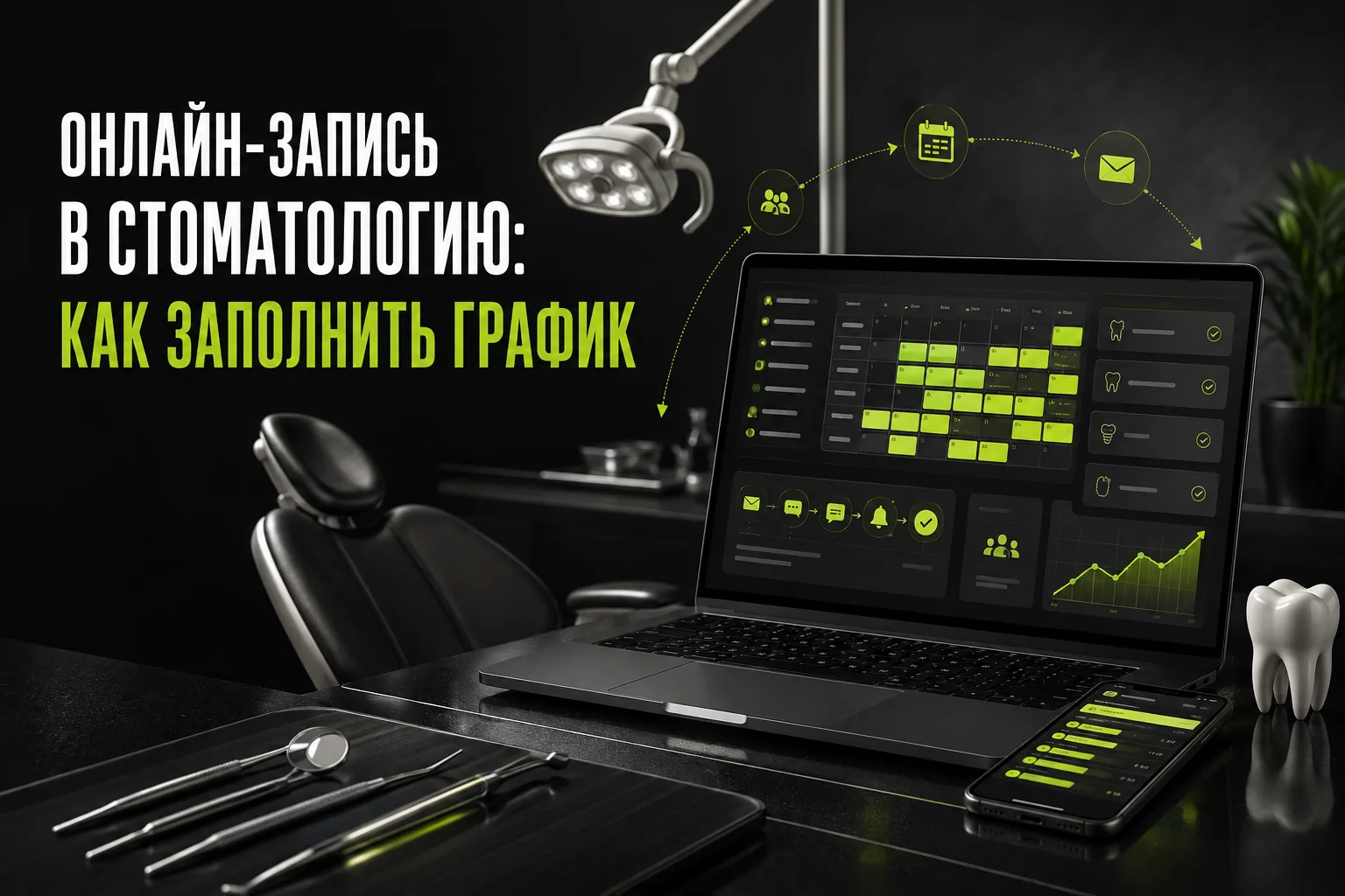 Онлайн-запись в стоматологию: как наполнить график