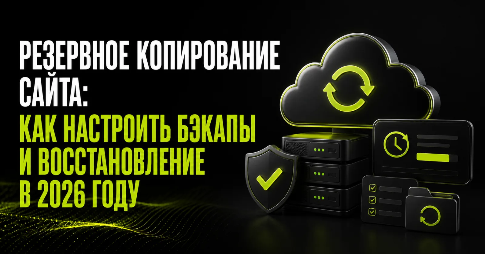 Резервное копирование сайта: как настроить резервное копирование и восстановление в 2026 году