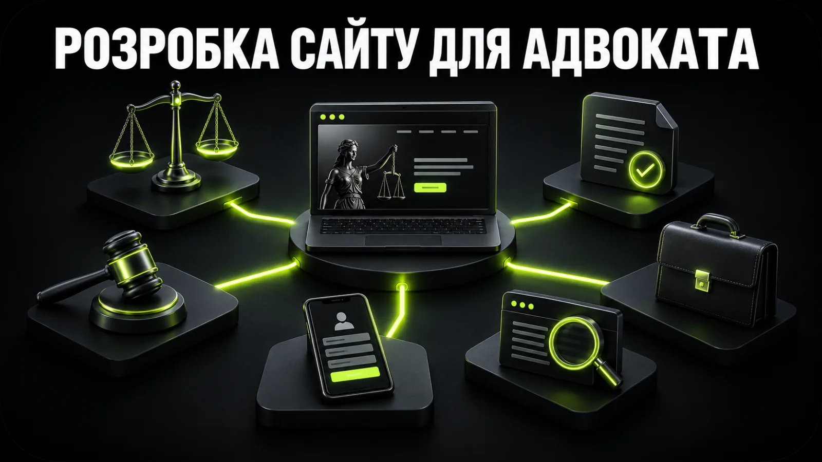 Розробка сайту для адвоката: структура, функції, вартість і залучення клієнтів