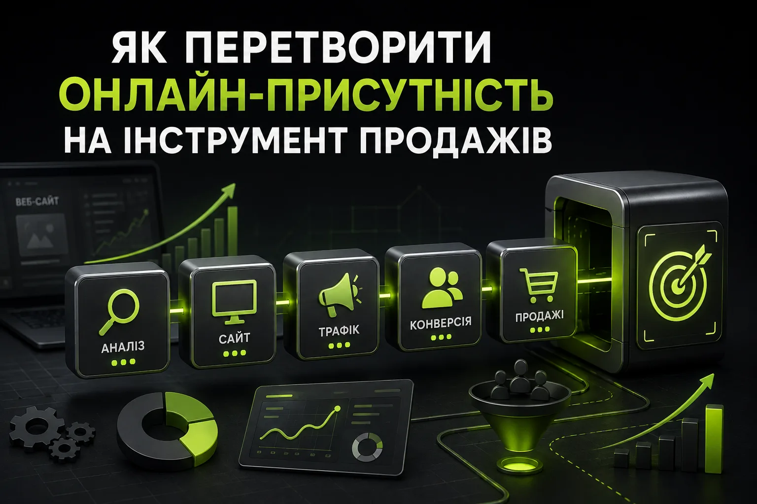 Сайт для бізнесу: як перетворити онлайн-присутність на інструмент продажів