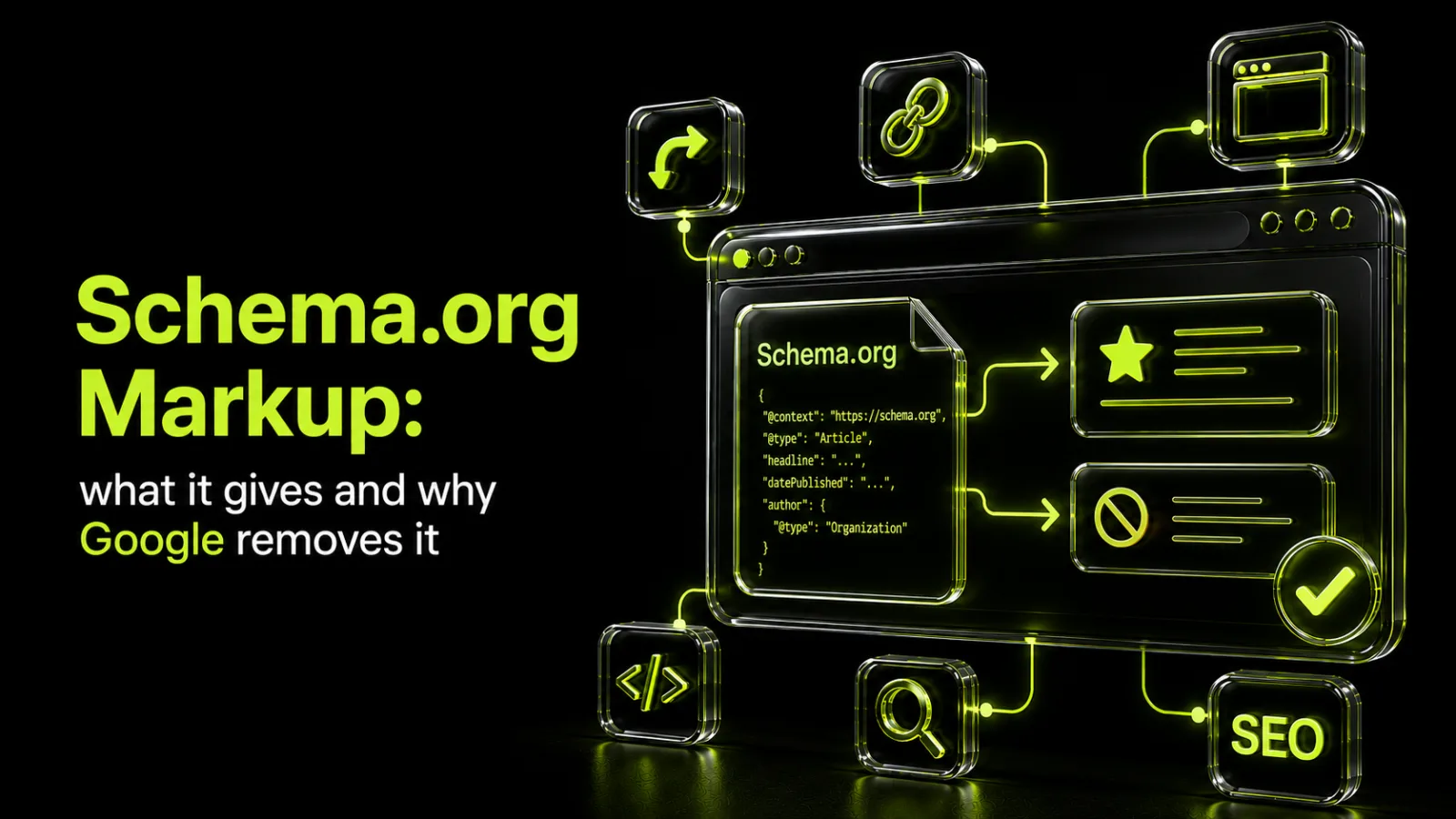 Schema.org Structured Data: What It Gives and What Takes It Away