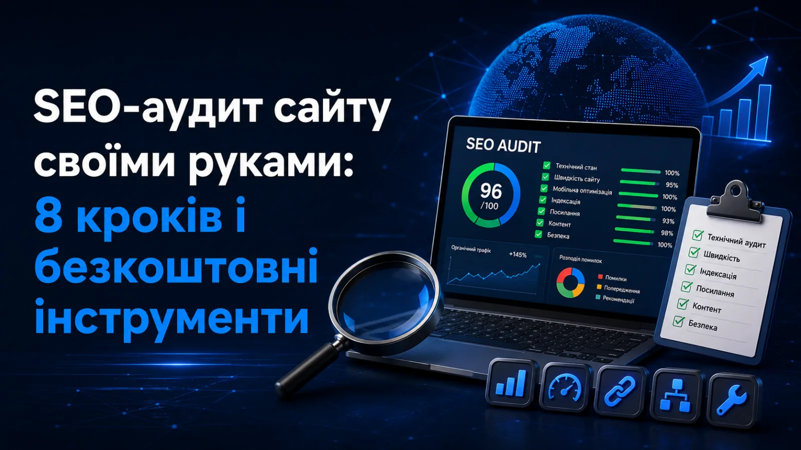 SEO-аудит сайту своїми руками: 8 кроків і безкоштовні інструменти