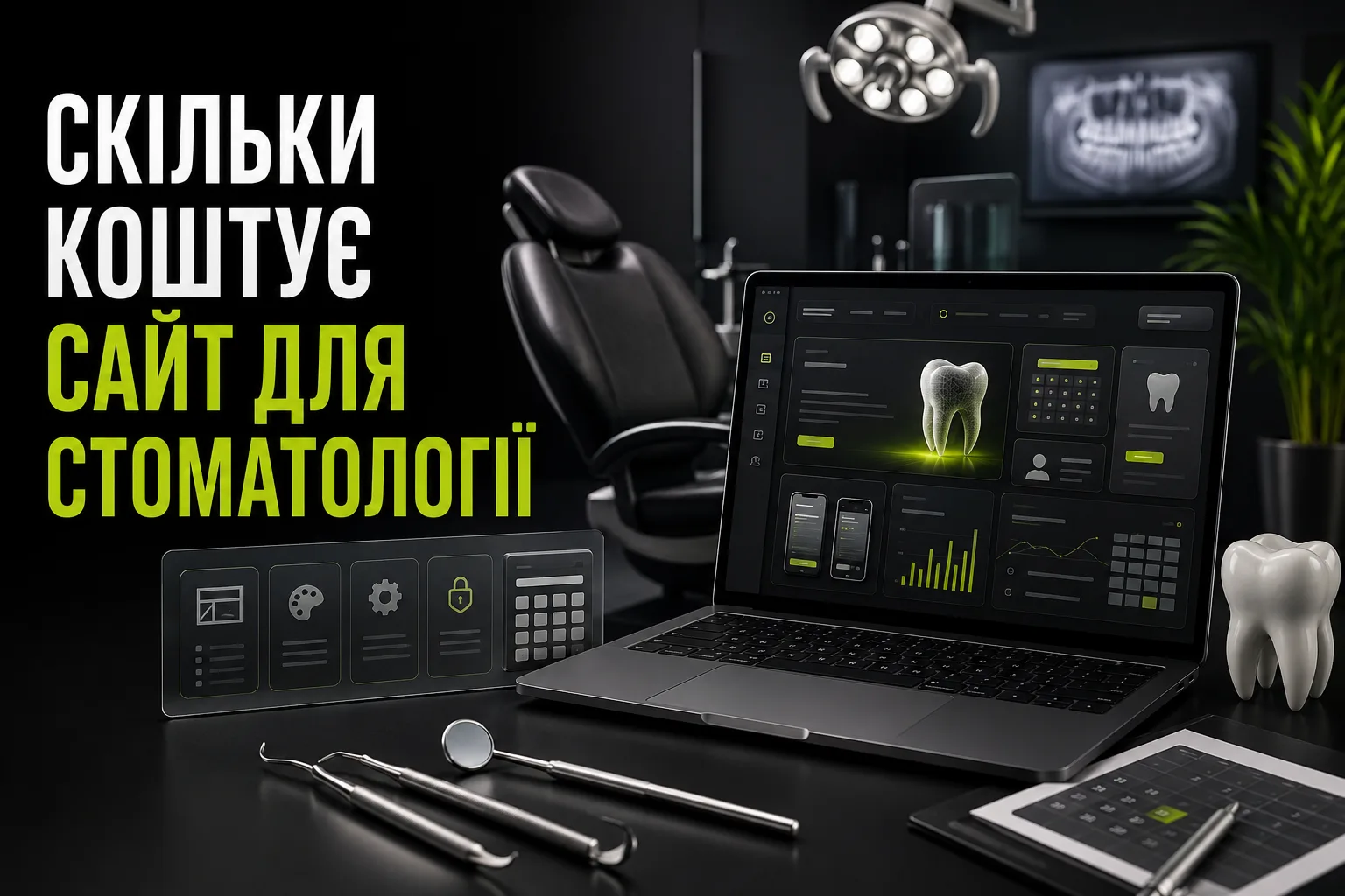 Скільки коштує сайт для стоматології