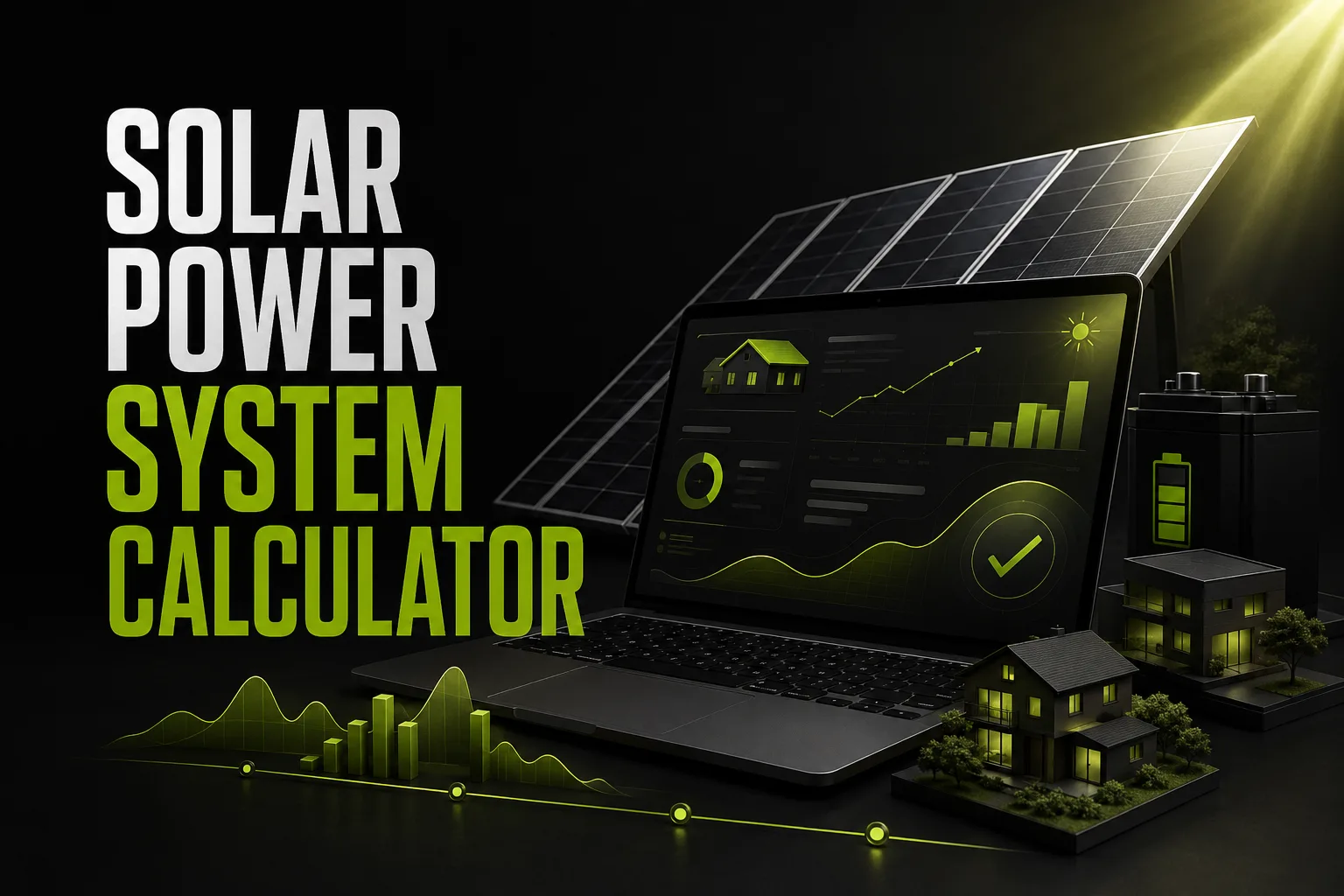 Solar calculator on your site: what to count and how