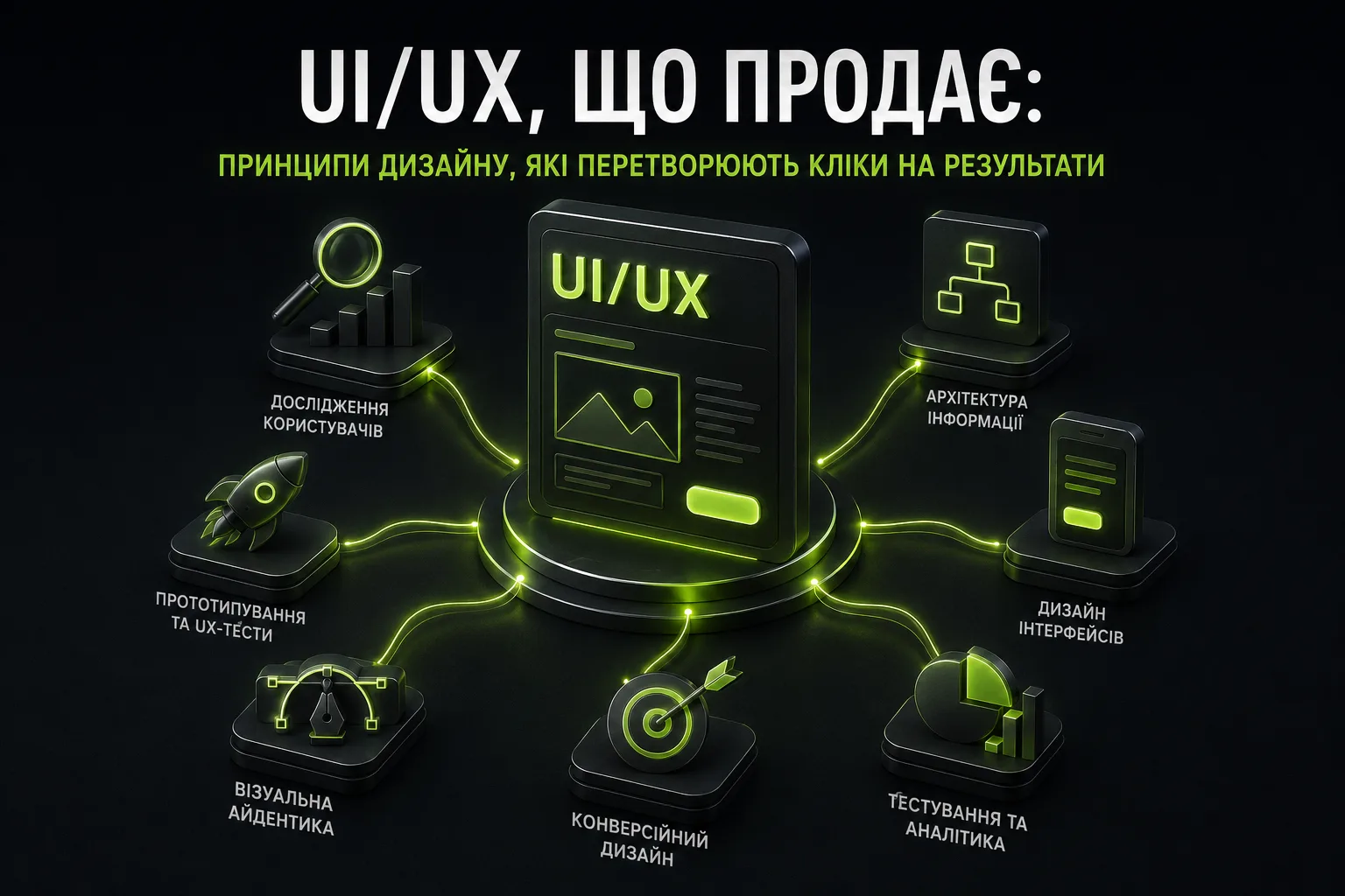 UI/UX-дизайн, який продає: як створити сайт, що перетворює відвідувачів на клієнтів