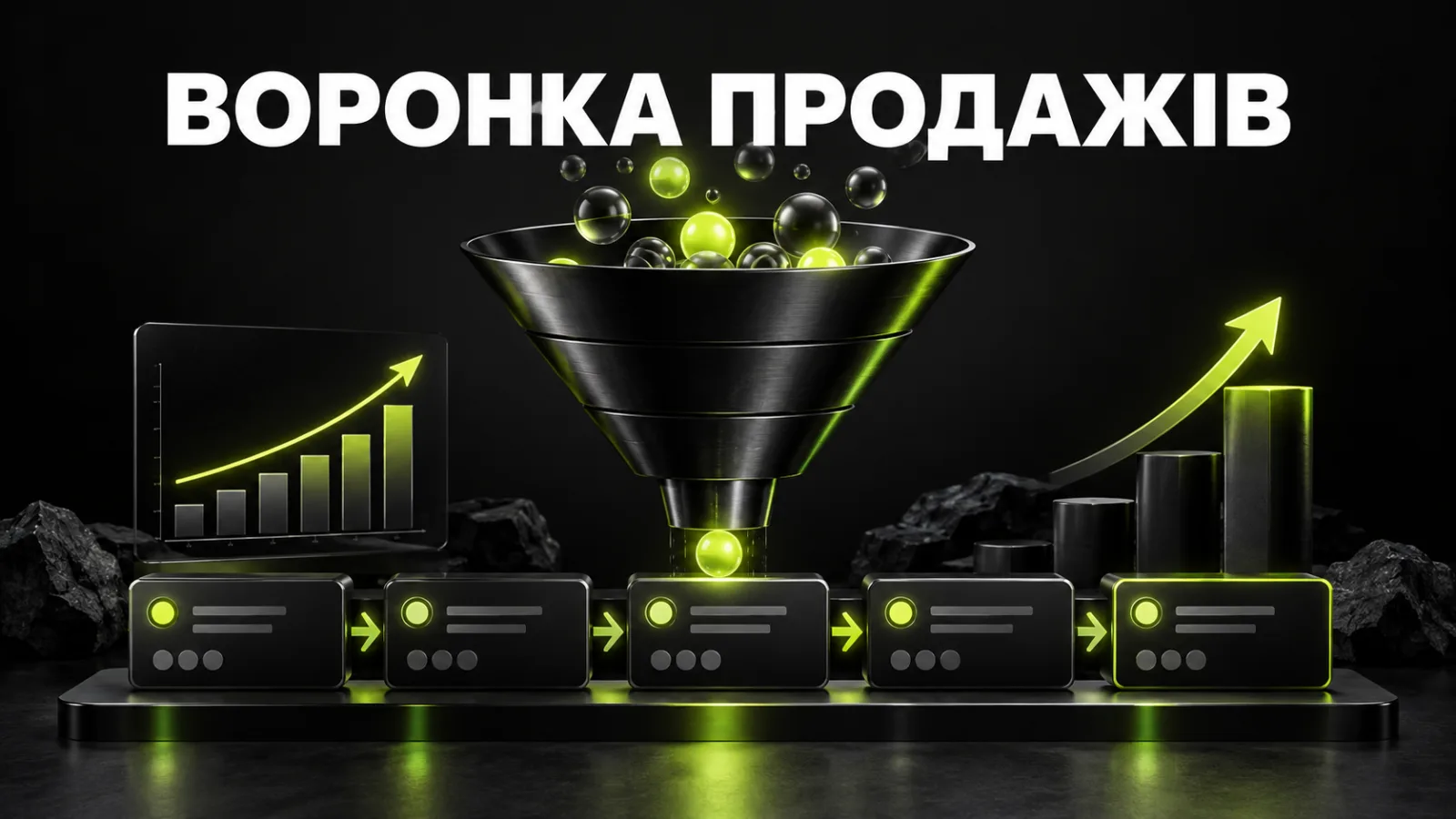 Воронка продажів: етапи, приклади та як налаштувати в CRM