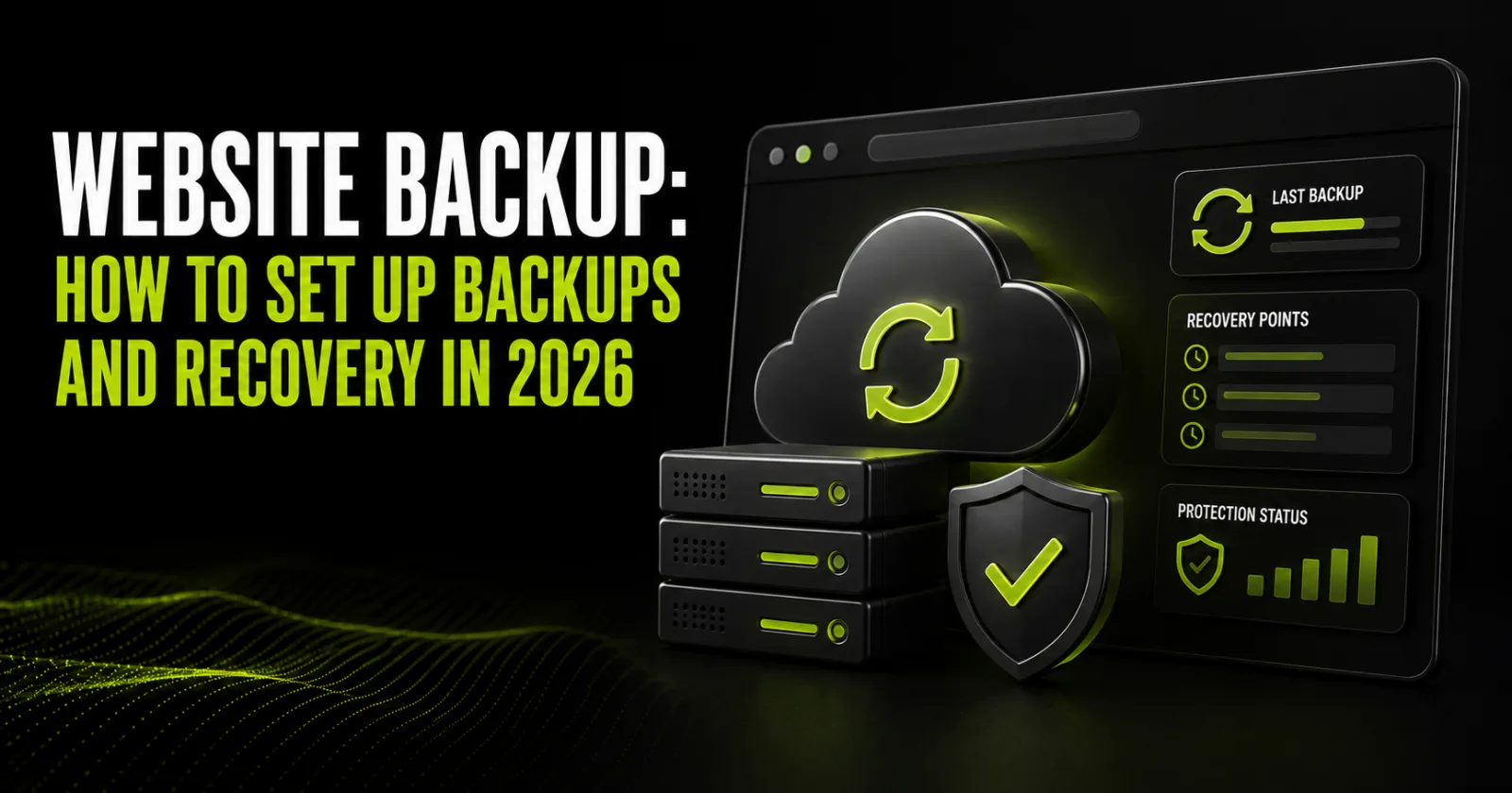 Website Backups: How to Set Up Backups and Restores in 2026