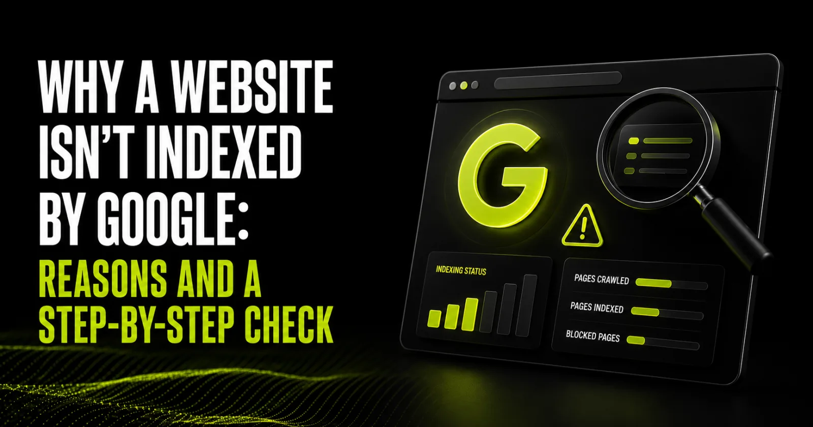 Why a Website Isn't Being Indexed by Google: Reasons and a Step-by-Step Check